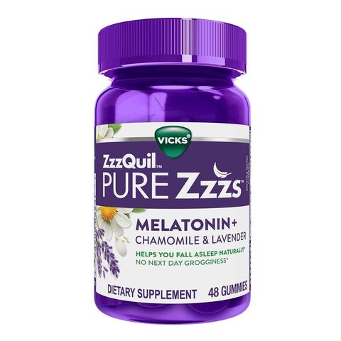 Vicks Zzzquil Pure Zzzs Melatonin Sleep Aid Gummies 48 Pieces
