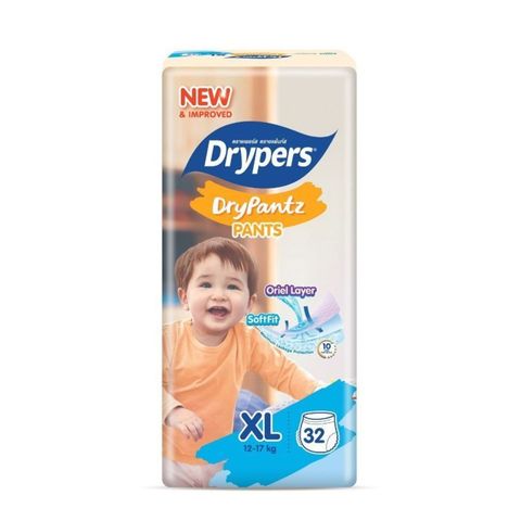 Drypers Drypantz Pants XL 32pcs