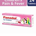 Panadol Children Pain and Fever Relief, 24 tablets