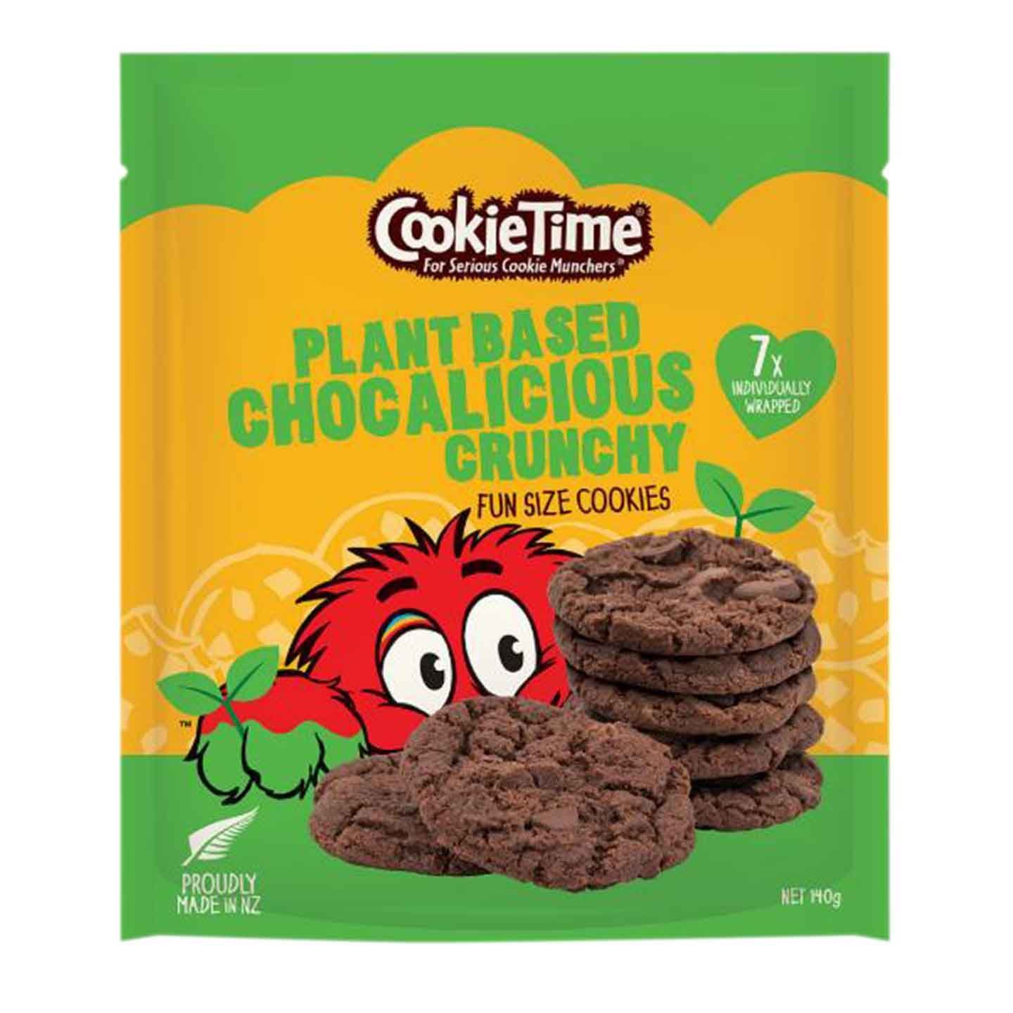 Order Cookietime Plant Based Chocalicious Crunchy Fun Size Cookies