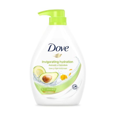 Dove Body Wash - Avocado & Calendula 1L