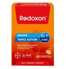 Redoxon Triple Action Immune Protector Orange Effervescent Tablets 45s