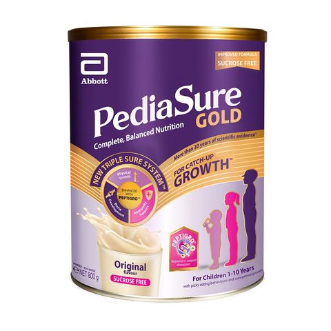Pediasure Gold Original (Sucrose Free) with Peptigro 800g