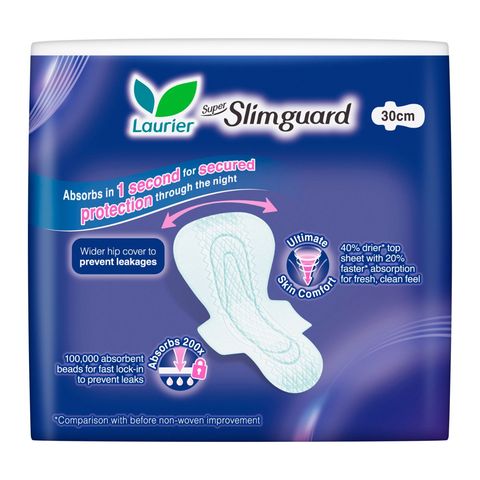 Laurier Pads Super Slimguard 30cm (14s) (13149496) | 60 公克