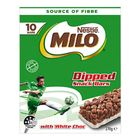 Milo Snack Cereal Bars with White Chocolate 10 x 27g