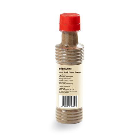brightyums 100% Black Pepper Powder 80g
