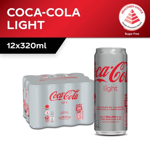 Coca-Cola Light 12 x 320ml (Carton)
