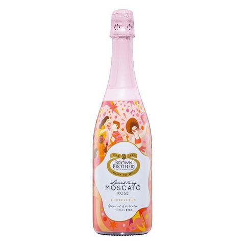 Brown Brothers Sparkling Moscato Rose 750ml