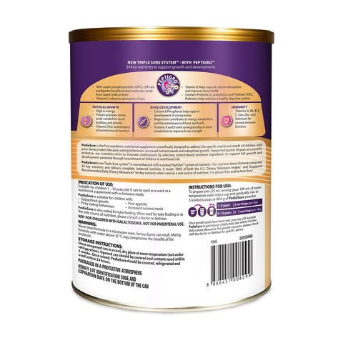 Pediasure Gold Classic Vanilla With Peptigro 800g