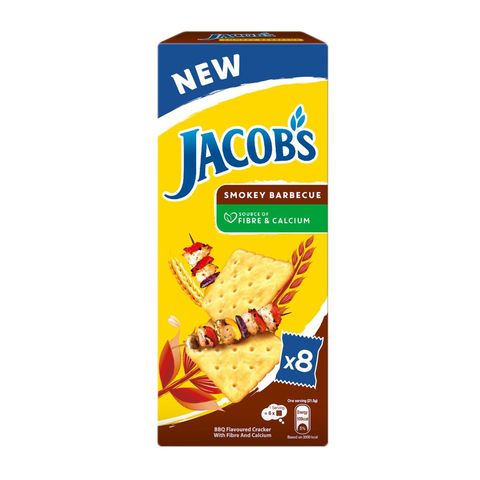 Jacob's Savoury Crackers Smokey BBQ 172g