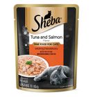 Sheba Cat Tuna and Salmon Pouch Wet Cat Food 70g