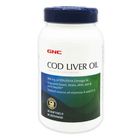 GNC Cod Liver Oil Omega-3 Softgel 90s