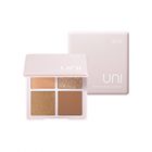 #295408 | 1028 UNI 氧氣系純淨四色眼彩盤 奶油米 3.4g | #4711064394221