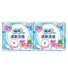 Sofy Cooling Fresh Mint Sanitary Pads (25cm x 8 Pieces) 2 Packets #4710054176472