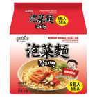 Paldo Kimchi Noodles 120g 5 Packets @14#0648436105106