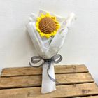 針織向日葵 (10 x 25 x 7cm) 1 入-不凋花