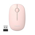 PHILIPS SPK7378 3鍵式2.4G無線滑鼠-粉 SPK7378PK 1 入