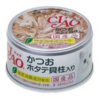 CIAO 旨定罐84號(鰹魚+干貝) 85g #4901133061684