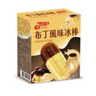 Twin Leaf Pudding Flavor Ice Bars 4 Pieces x 72g #1210574