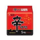 韓國SHIN辛拉麵(境內版) 5 入 x 120g #1122605