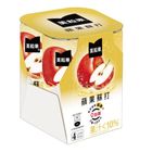 美粒果零加糖蘋果蘇打 4 x 330ml @10#4710018315640