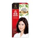 美吾髮快速護髮染髮霜-6號自然褐 80g @12#4710076615263