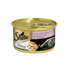 SHEBA 希寶 金罐白身鮪魚及鮭魚(湯汁)貓罐 85g #9334214036472