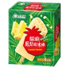 杜老爺關廟鳳梨大脆冰棒 4 x 78g @15#4710250210246
