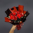 LED康乃馨紅玫香皂花束 35 x 25cm 1 束
