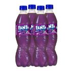 芬達汽水-葡萄口味 4 入 x 600ml