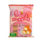 Yamauchi Peach Flavor Swiss Roll [Mia C'bon Limited] 140g @14#4903099201043