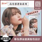 莉婕高光感漂染系列泡沫染髮劑 淡雅豌豆花灰 1 入 #4901301434074