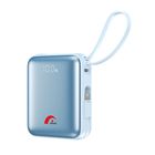 日本橋日本橋 10000mAh 輕巧雙線帶顯示行動電源 冰川藍 1 入 #210400000036
