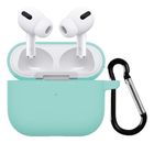 Airpods Pro3 素色套 藍牙耳機套 湖水綠色 (1 入) 35g