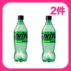 【兩件】雪碧無糖汽水 PET 600ml #*2次
