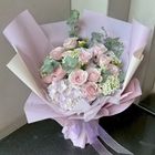 認識你真好(鮮花-粉玫瑰花 季節配花) 1 入