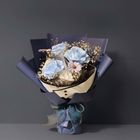 炫藍永生玫瑰花束 (45cm x 28cm) 1 入