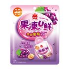 義美果凍U鮮-香甜葡萄蒟蒻 228g @14#4710126220591