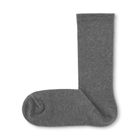 男錐形商務直角襪灰白 25-27cm #4548076827504