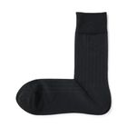 男商務直角襪黑直紋 25-27cm #4547315759743