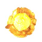 SOHOT Pineapple Egg Tart Bread 105g