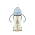 小獅王蘊蜜鉑金PPSU防漏滑蓋學習水杯(晨藍) 270ml #4713371581103