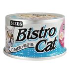 Bistro Cat特級銀貓健康餐罐(鮪魚+吻仔魚) 80g #4719865820468