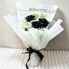黑玫瑰染色鮮花 #33 1 入