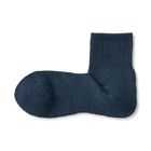 男圈絨直角短襪仿古藍25-27cm #4547315766994
