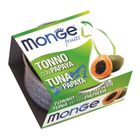 【MONGE】MONGE Fruit Soup Can - Tuna + Papaya 80g #3260