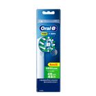 #301124 | Oral-b Eb50-4 Deep Cleansing X-shaped Brush Head 4 Pieces | #4987176283917