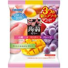 ORIHIRO蒟蒻果凍(白桃芒果葡萄) 480g @14#4571157252230