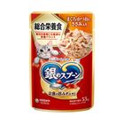 Unicharm 銀湯匙 餐包主食鮪魚鰹魚雞胸肉 55g #4520699687611