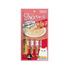 肉泥(鮪魚+奢華鮭魚口味)4P-CIAO啾嚕SC-143 4 包 x 14g